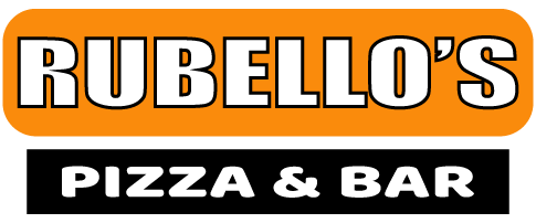 rubellos fairburn pizza and beer logo white